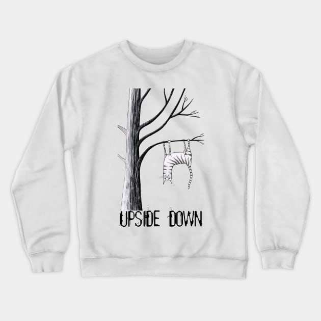 Upside Down Crewneck Sweatshirt by Scratch